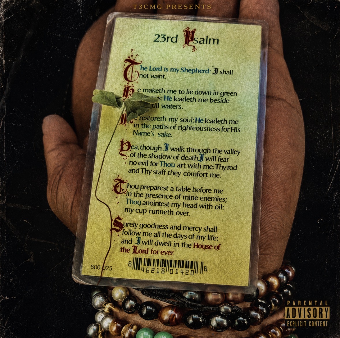 23rd Psalm release artwork by King Tee Mulaa